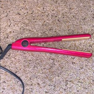 Sparkly Pink Ultra CHI straightener